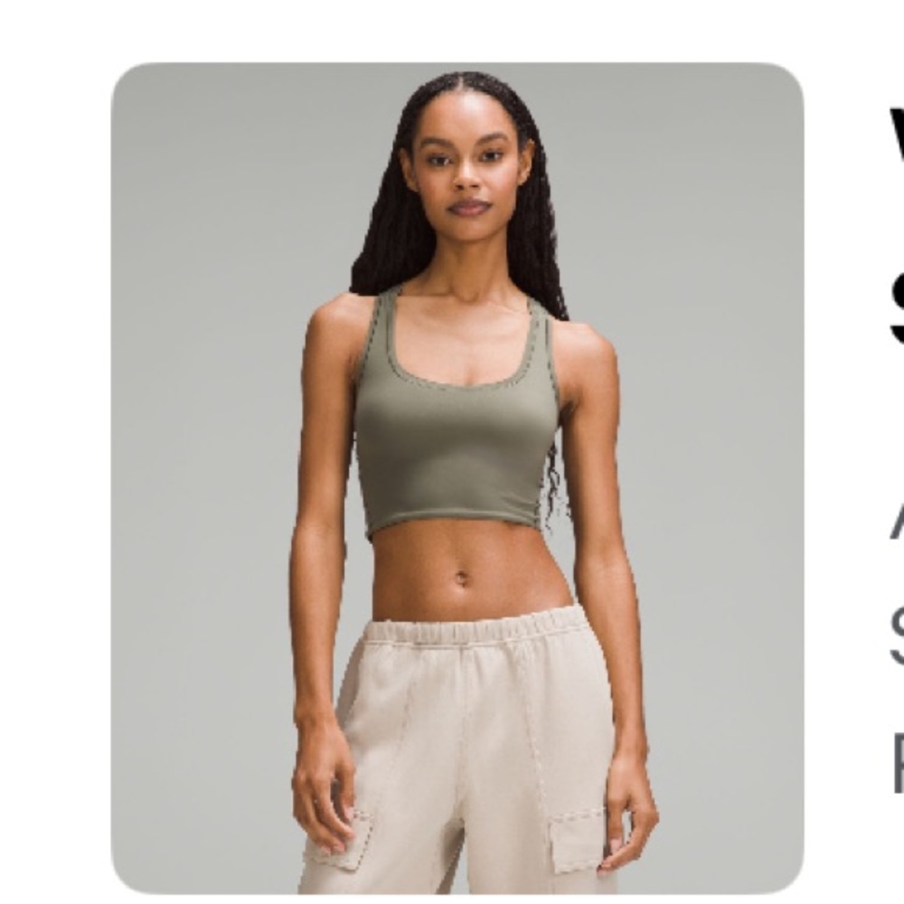 lululemon athletica wundermost nulu Tank Top